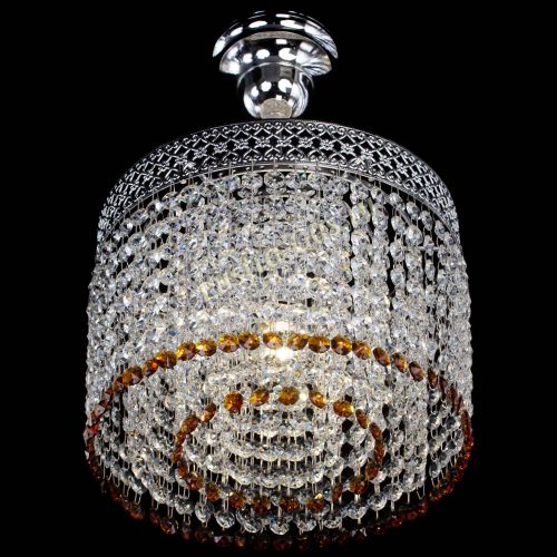 Люстра Венеция Капель №1 с подвесом Чайная в Подольске Гусь Хрустальный