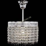 Люстра Венеция Капель №1 с подвесом Черная в Подольске