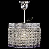 Люстра Венеция Капель №1 с подвесом Фиолетовая в Подольске