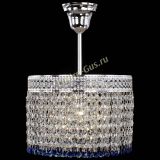 Люстра Венеция Капель №1 с подвесом Синяя в Подольске