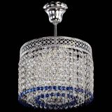 Люстра Венеция Капель №1 с подвесом Синяя в Подольске