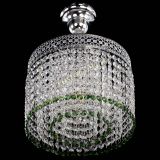 Люстра Венеция Капель №1 с подвесом Зеленая в Подольске