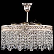 Люстра Венеция Капель журавлик черная