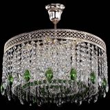 Люстра Венеция Капель журавлик зеленая в Подольске