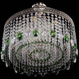 Люстра Венеция Капель журавлик зеленая в Подольске