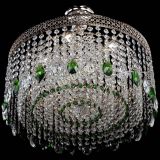 Люстра Венеция Капель журавлик зеленая в Подольске