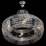 Люстра Венеция Кольцо с подвесом Синяя в Подольске Люстра Венеция Кольцо с подвесом Синяя в Подольске