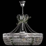 Люстра Венеция Кольцо с подвесом Зеленая в Подольске