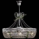 Люстра Венеция Кольцо с подвесом Зеленая в Подольске