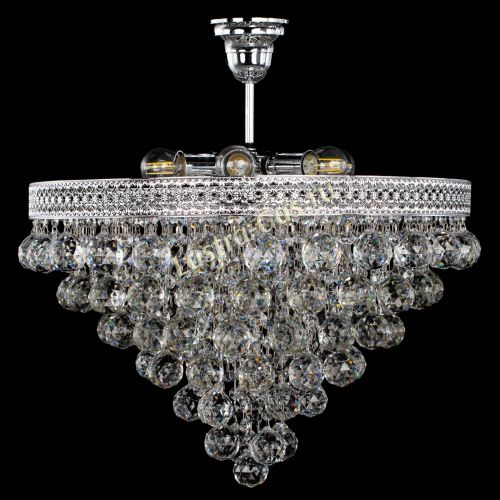 Люстра Венеция Пирамида шар 40 в Подольске Гусь Хрустальный