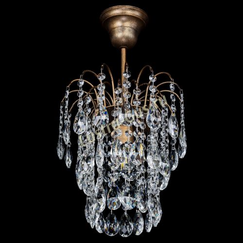 Люстра Весна журавлик под бронзу в Подольске Гусь Хрустальный