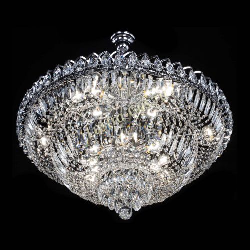 Люстра Водопад с подвесом  в Подольске Гусь Хрустальный