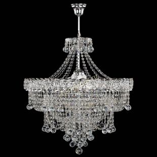 Подвесная люстра хрустальная Люстра Водопад Софья №8 с подвесом