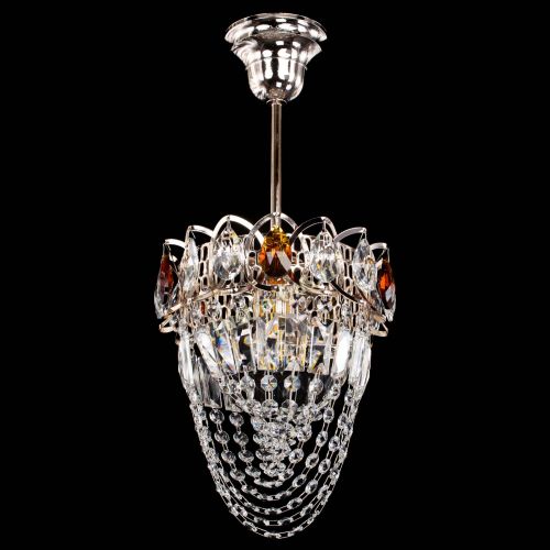 Люстра Водоворот №1 мини с подвесом чайная в Подольске Гусь Хрустальный