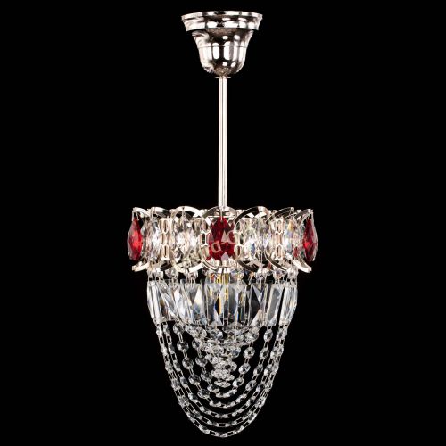 Люстра Водоворот №1 мини с подвесом красная в Подольске Люстра Водоворот №1 мини с подвесом красная в Подольске