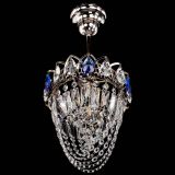 Люстра Водоворот №1 мини с подвесом синяя в Подольске Люстра Водоворот №1 мини с подвесом синяя в Подольске