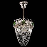 Люстра Водоворот №1 мини с подвесом зеленая в Подольске Люстра Водоворот №1 мини с подвесом зеленая в Подольске