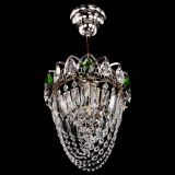 Люстра Водоворот №1 мини с подвесом зеленая в Подольске Люстра Водоворот №1 мини с подвесом зеленая в Подольске