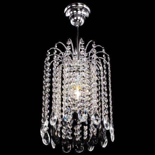 Люстра Зима капель журавлик черная в Подольске Гусь Хрустальный