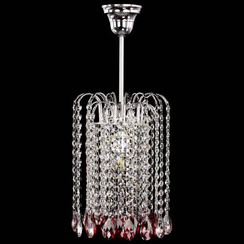 Люстра Зима капель журавлик красная в Подольске Гусь Хрустальный