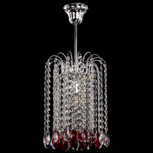 Люстра Зима капель журавлик красная в Подольске Гусь Хрустальный