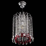 Люстра Зима капель журавлик красная в Подольске