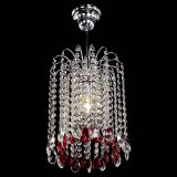 Люстра Зима капель журавлик красная в Подольске