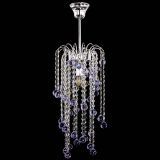 Люстра Зима каскад шар 30 фиолетовая в Подольске Люстра Зима каскад шар 30 фиолетовая в Подольске