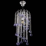 Люстра Зима каскад шар 30 фиолетовая в Подольске Люстра Зима каскад шар 30 фиолетовая в Подольске