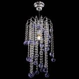 Люстра Зима каскад шар 30 фиолетовая в Подольске Люстра Зима каскад шар 30 фиолетовая в Подольске