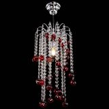Люстра Зима каскад шар 30 красная в Подольске Люстра Зима каскад шар 30 красная в Подольске