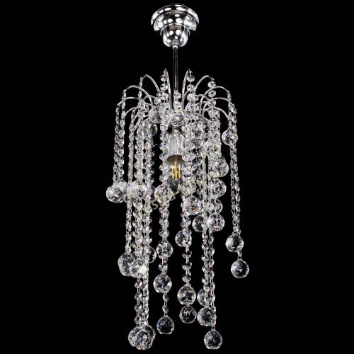 Люстра Зима каскад шар 30 в Подольске Гусь Хрустальный