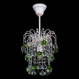 Люстра Зима шар зеленая (белая патина) в Подольске Люстра Зима шар зеленая (белая патина) в Подольске