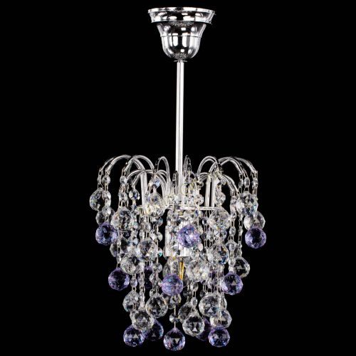 Люстра Зима шар фиолетовая в Подольске Люстра Зима шар фиолетовая в Подольске