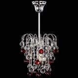 Люстра Зима шар красная в Подольске