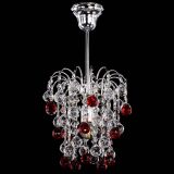 Люстра Зима шар красная в Подольске