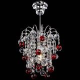 Люстра Зима шар красная в Подольске