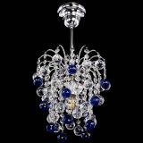 Люстра Зима шар синяя в Подольске