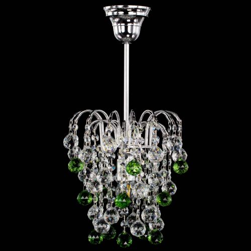 Люстра Зима зеленая в Подольске Гусь Хрустальный