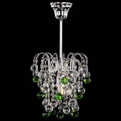 Люстра Зима зеленая в Подольске Гусь Хрустальный