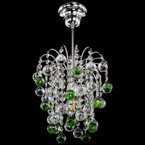 Люстра Зима зеленая в Подольске Гусь Хрустальный