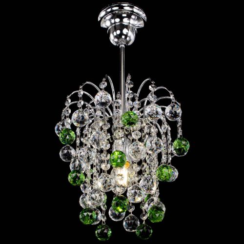 Люстра Зима зеленая в Подольске Гусь Хрустальный