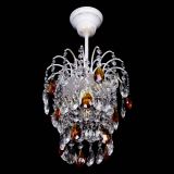 Люстра Зима журавлик чайная (белая патина) в Подольске