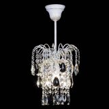 Люстра Зима журавлик черная (белая патина) в Подольске