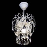 Люстра Зима журавлик черная (белая патина) в Подольске