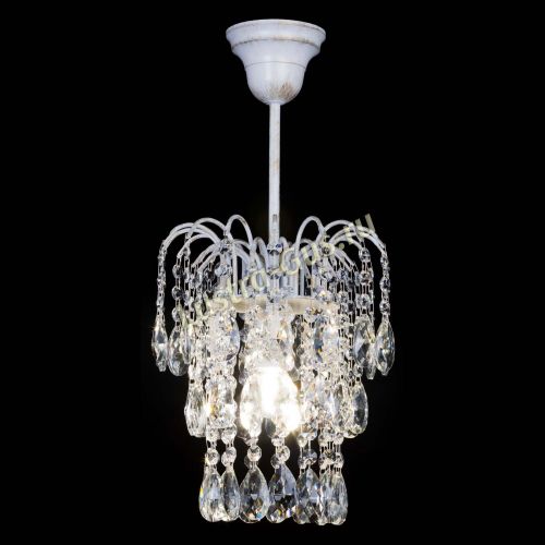 Люстра Зима шар белая в Подольске Гусь Хрустальный