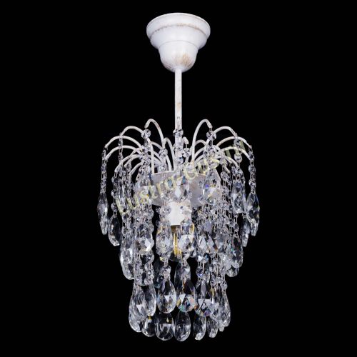 Люстра Зима шар белая в Подольске Гусь Хрустальный