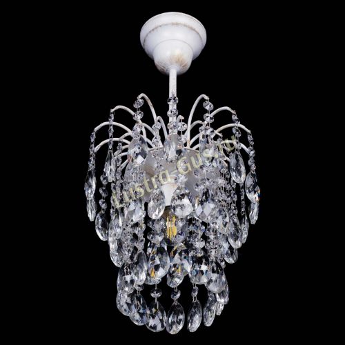 Люстра Зима шар белая в Подольске Гусь Хрустальный