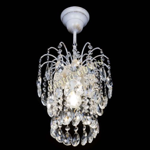 Люстра Зима шар белая в Подольске Гусь Хрустальный