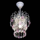 Люстра Зима журавлик розовая (белая патина) в Подольске